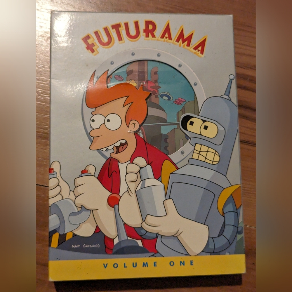 Futurama, Volume 1, Set of 3 DVDs, 2003 20th Century